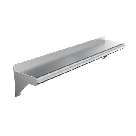 Amgood 8 in. x 30 in. Stainless Steel Wall Shelf AMG WS-0830